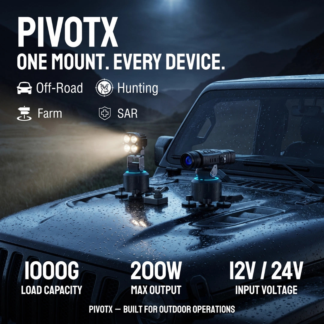 Pivotx PRO - Designed for the field and built for control